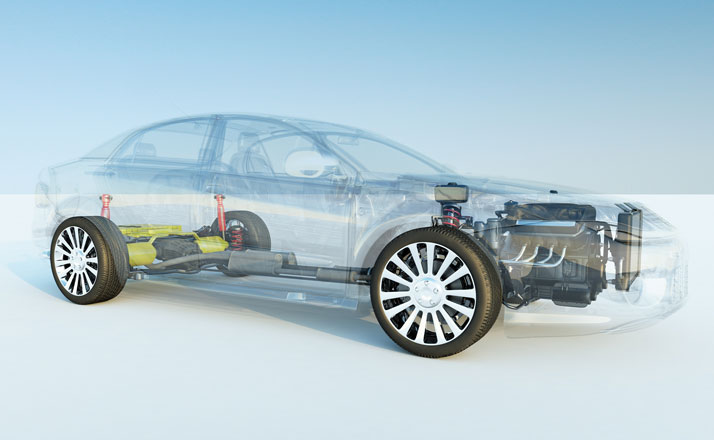 car transparent powertrain